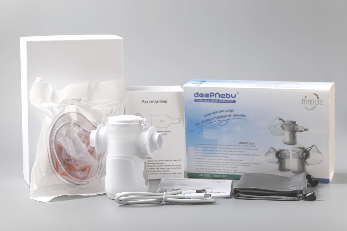 MMAD 3.12μm Inhalator Mesh Nebulizator Maszyna wibrująca dla astmatycznego zapalenia oskrzeli