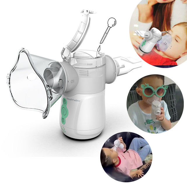 Nowy akumulator Medyczny Mute Mini Free Maska oddechowa Kaszel Copd Nebulizer Maszyna Dorosłych Dzieci Opieka zdrowotna Inhalator Mesh Nebulize