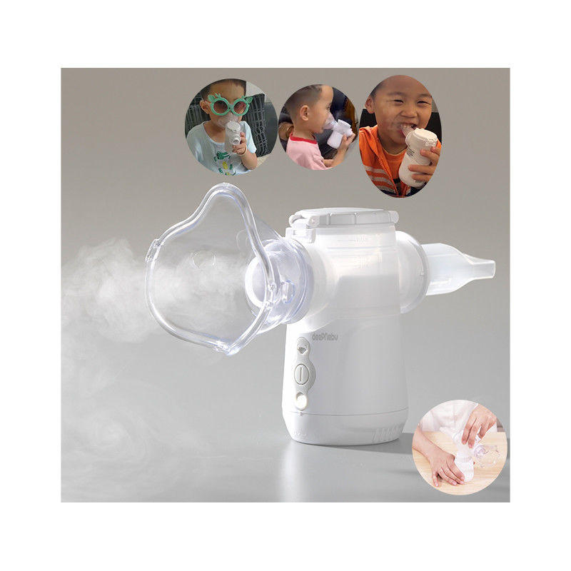 Lung Pediatric Portable Nebulizer Machine Mały rozmiar 2-3,5 μm z ustnikiem maski