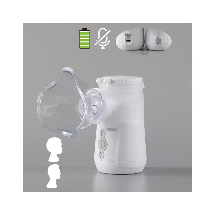Przenośny nebulizator dziecięcy z siatką dla dzieci 2 μm - 3 μm 0,3 ml / min na zapalenie oskrzelików
