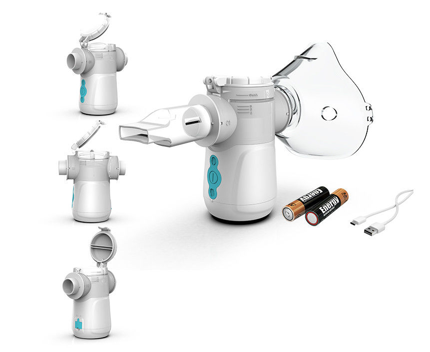Dom najgorętszy Mute Przenośny mgła Nebulizer Maszyna bateria astma inhalator siatka Nebulizer dla dzieci