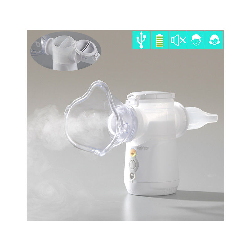 Opieka domowa Medyczny inhalator astmy Nebulizator USB Bateria 3μm 40dB dla dorosłych dzieci