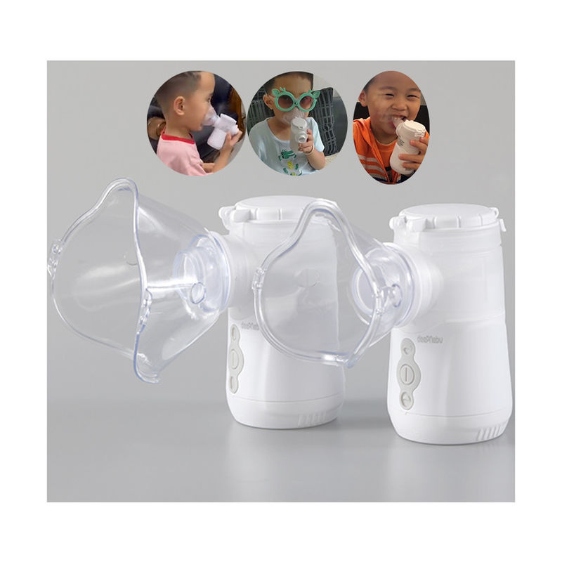 Przenośny domowy nebulizator Leczenie oddechowe Dwukanałowy 2,2 μm - 3,6 μm