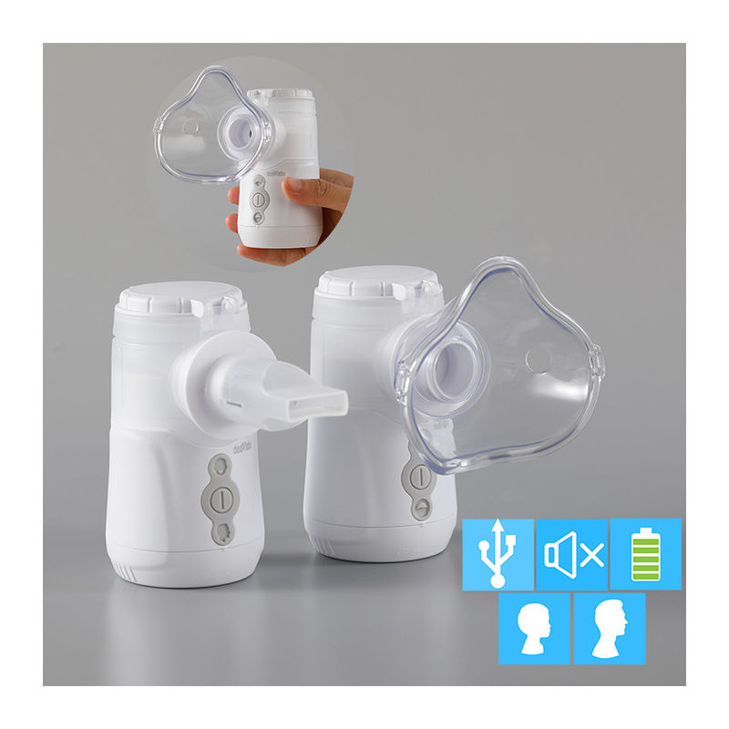 Przenośny domowy nebulizator Leczenie oddechowe Dwukanałowy 2,2 μm - 3,6 μm