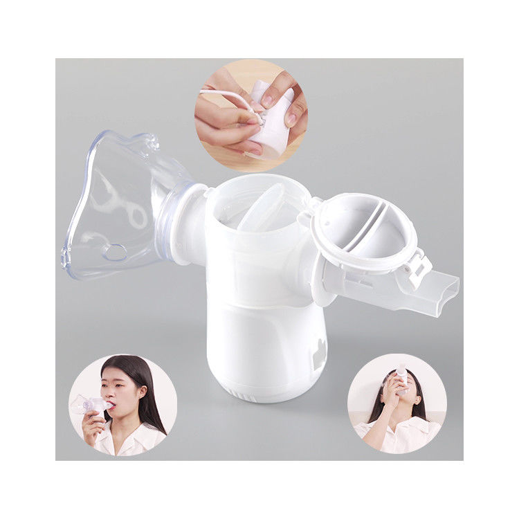 Poręczny nebulizator na kaszel dla dorosłych dzieci w domu ≥ 0,265 ml / min z baterią DC USB