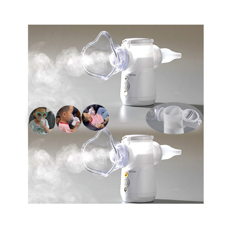 0,5 ml / min. Domowy nebulizator dla dorosłych Dwukanałowy 110 kHz 1,1 μm - 3,6 μm