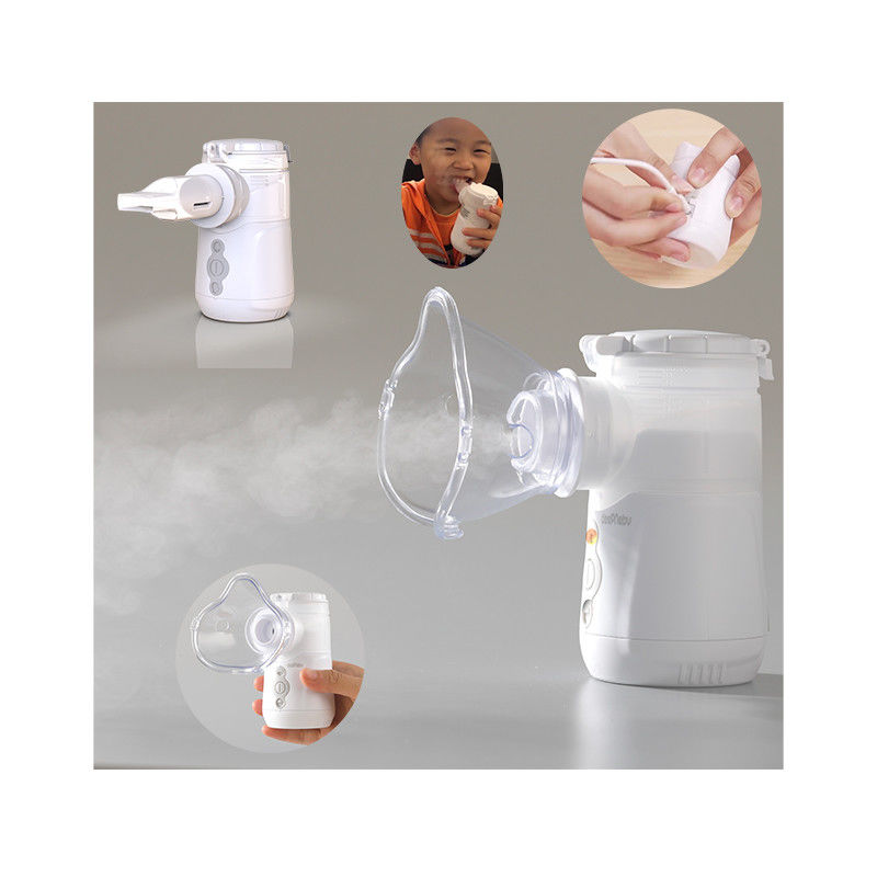 Przenośny wibrujący nebulizator siatkowy 1,2 μm - 3,6 μm Nebulizator zapalenia oskrzelików dziecięcych