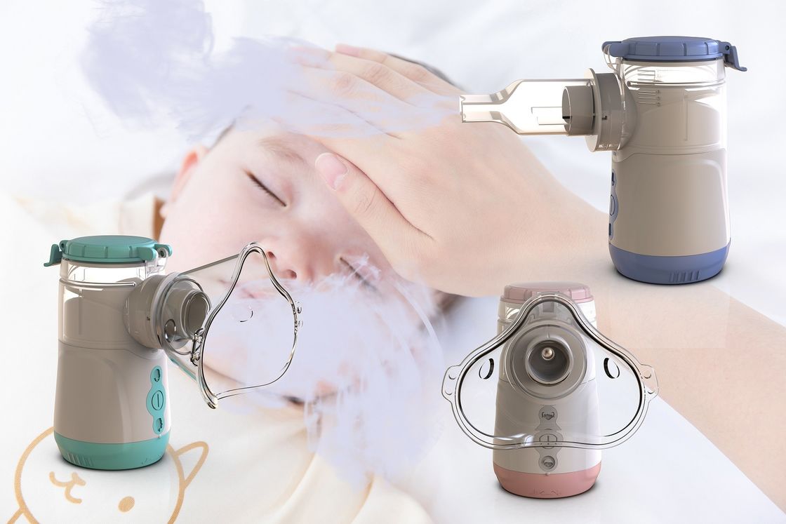 Wielkość cząstek 1,8-4,0μM Nebulizer Inhalator Maszyna poziom hałasu Mniej niż 50 dB