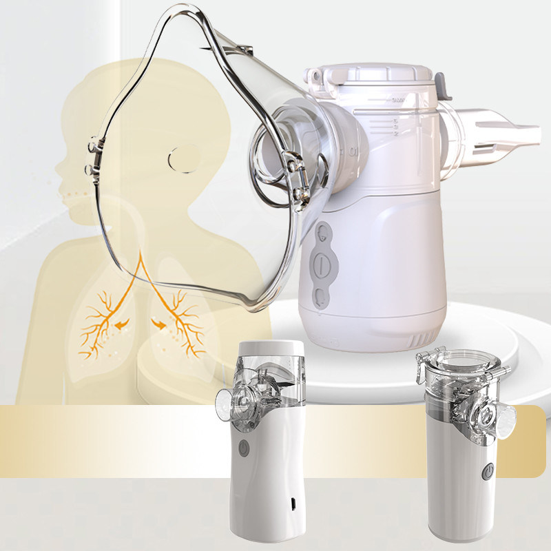 Przenośny nebulizer z siatką medyczną dla dzieci do 6 dni użytkowania z funkcją alveoli