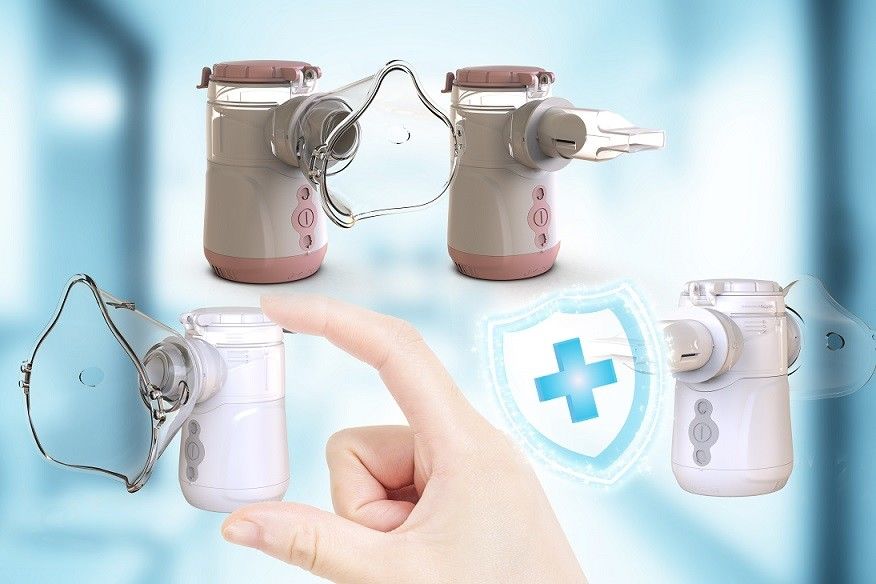 Nebulizer z siecią baterii typu USB C, regulowane tryby dla dzieci i dorosłych