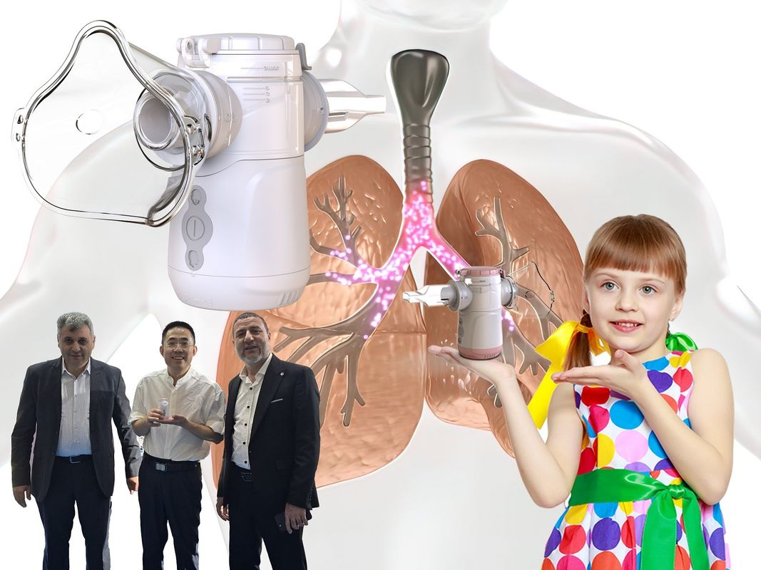 Przenośny wibrujący sieć inhalator bateria i DC 5V USB zasilane dla leczenia medycznego